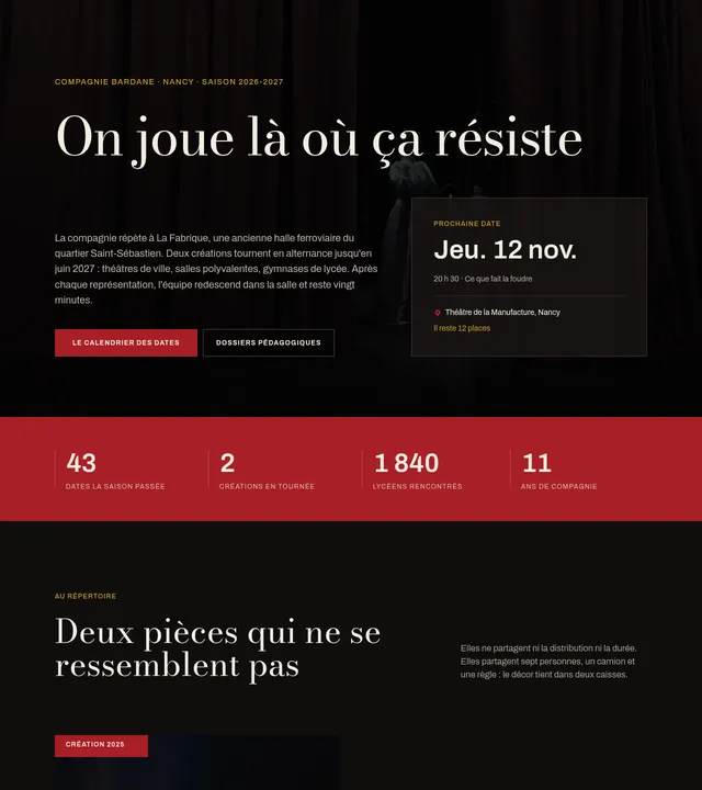 Compagnie de théâtre