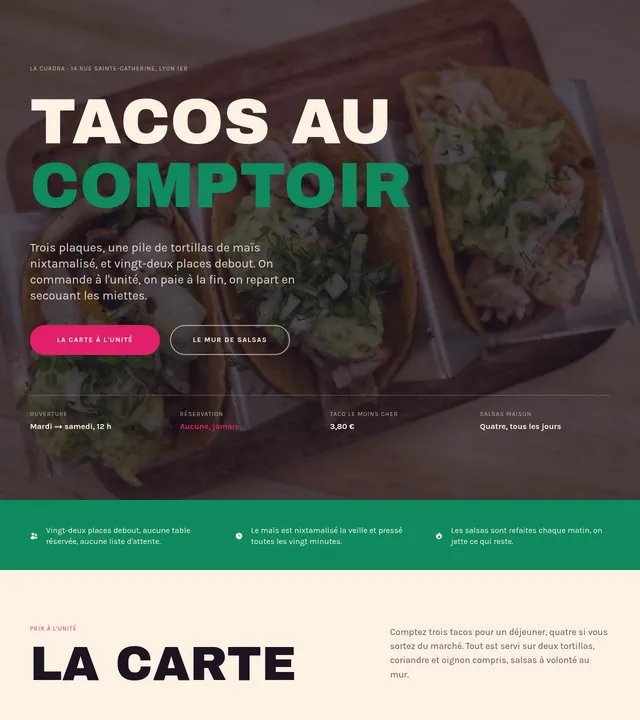 Taqueria de barrio