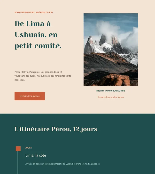 Agence de voyage