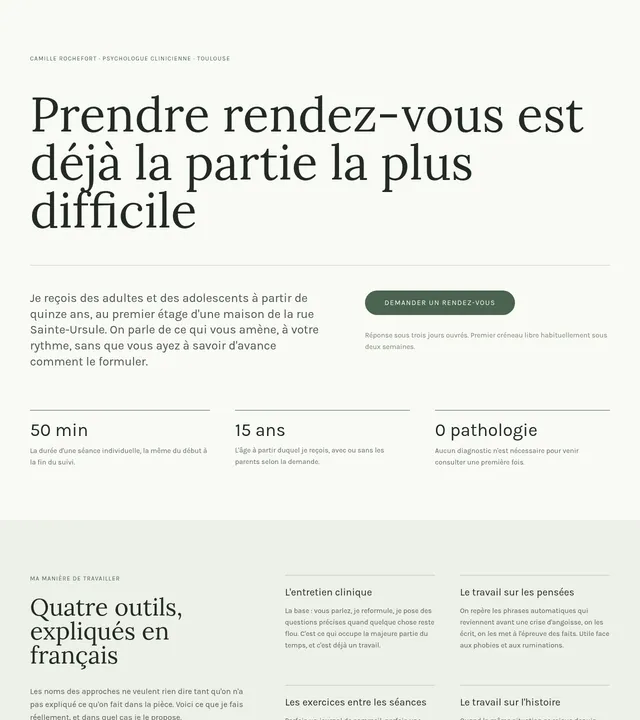 Cabinet de psychologie