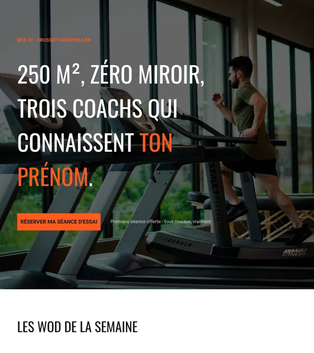 Salle de sport