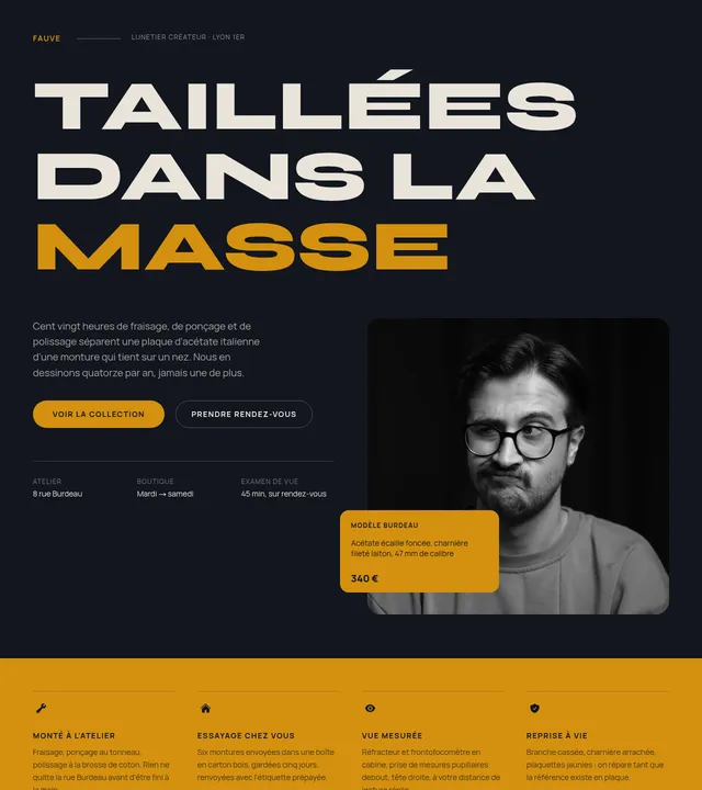 Lunetier créateur