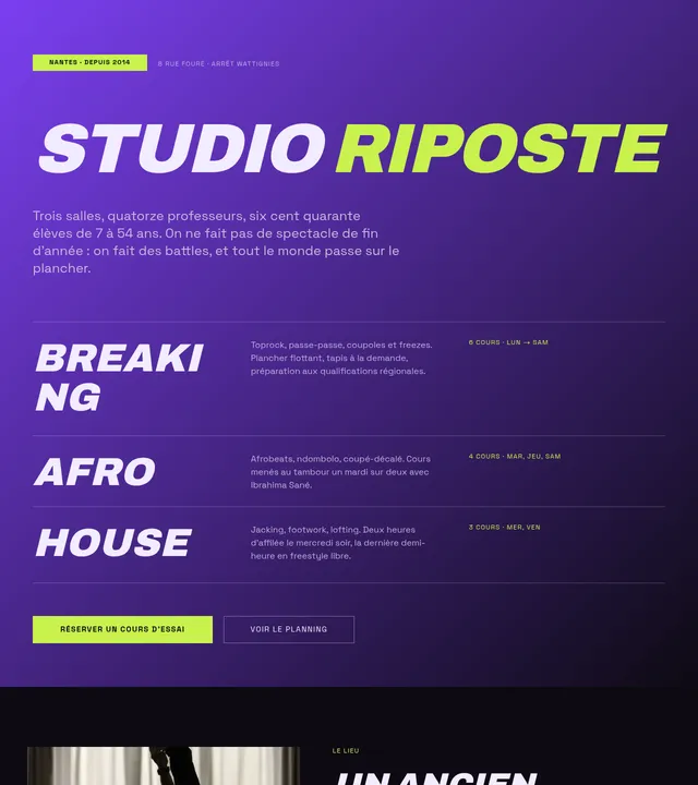 Studio hip-hop