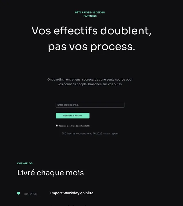 Startup early stage