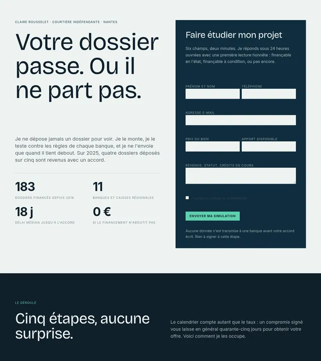 Courtier en crédit