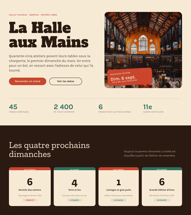 Marché de créateurs