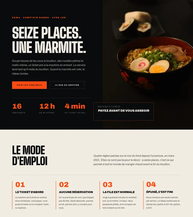 Ramen bar