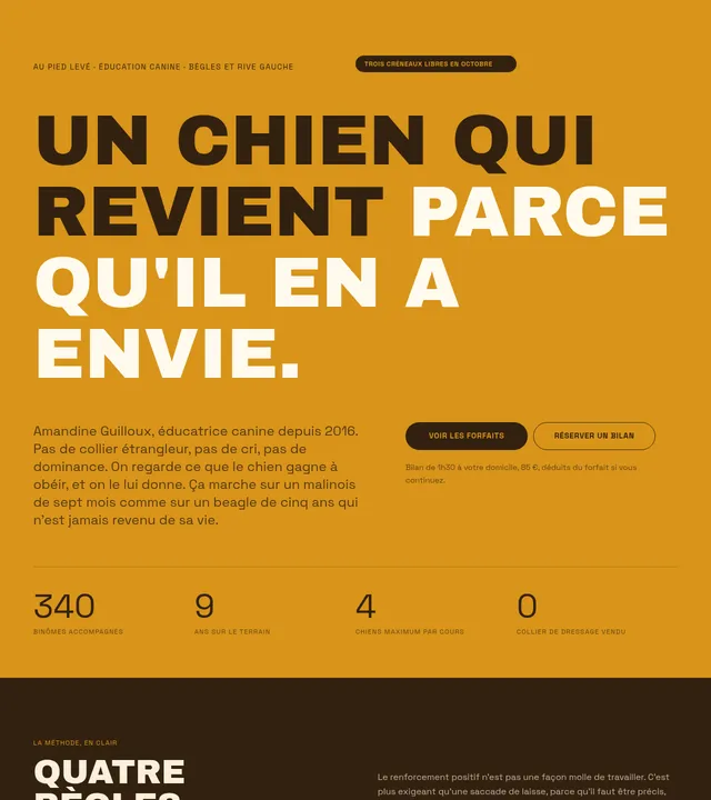 Éducateur canin