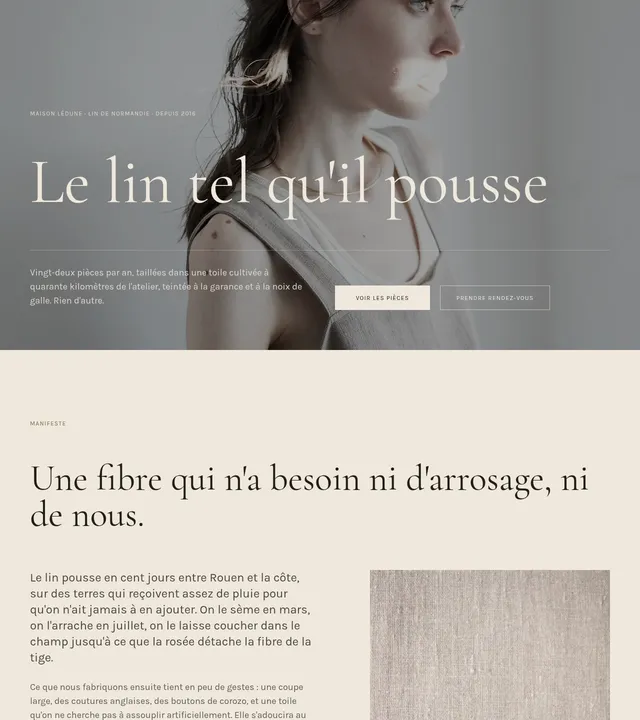 Maison de lin