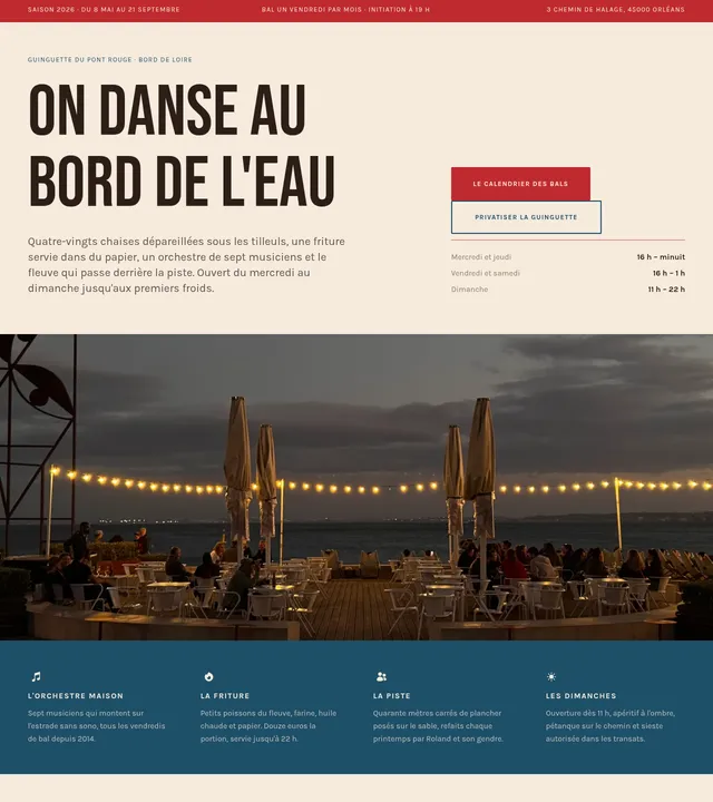 Guinguette des quais