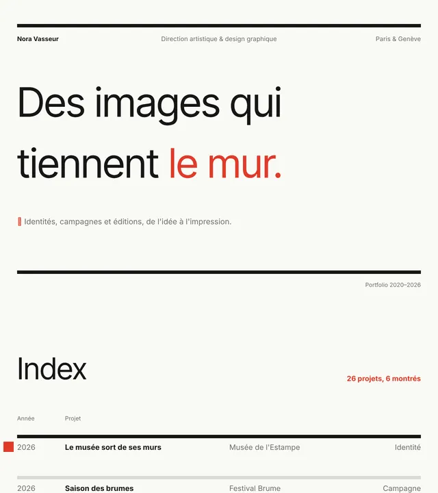 Direction artistique