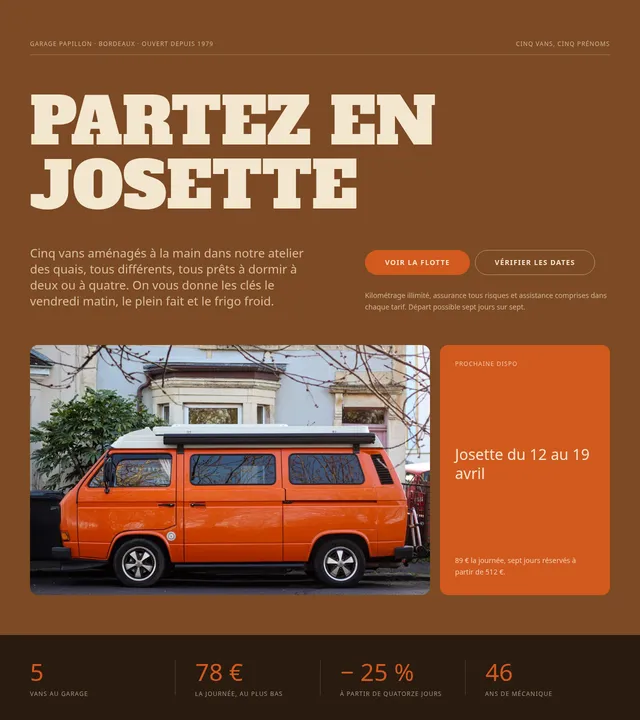 Vans aménagés