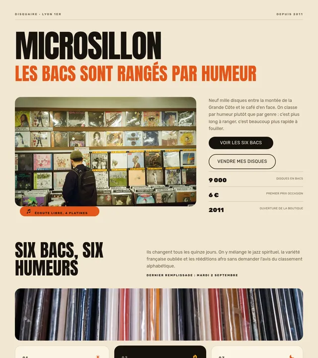 Disquaire vinyle