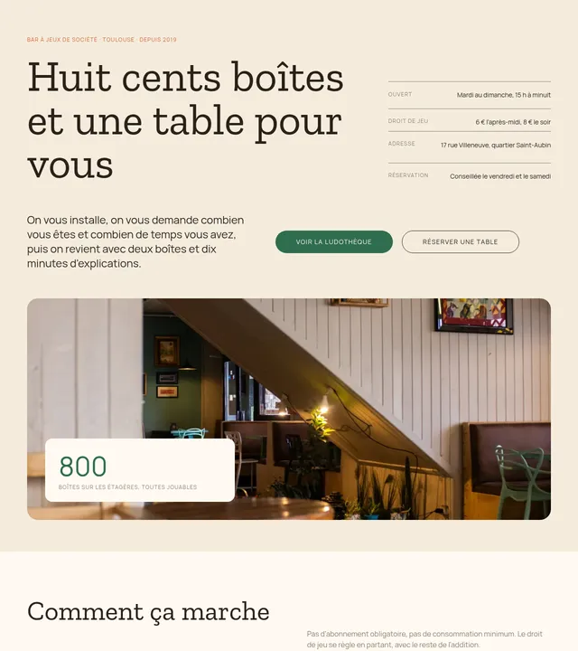 Café ludique