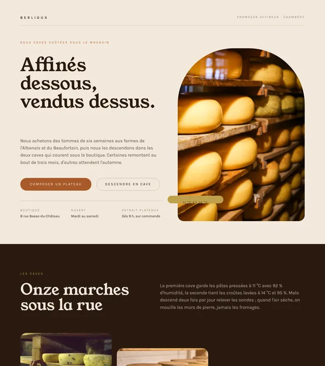 Fromagerie affineur