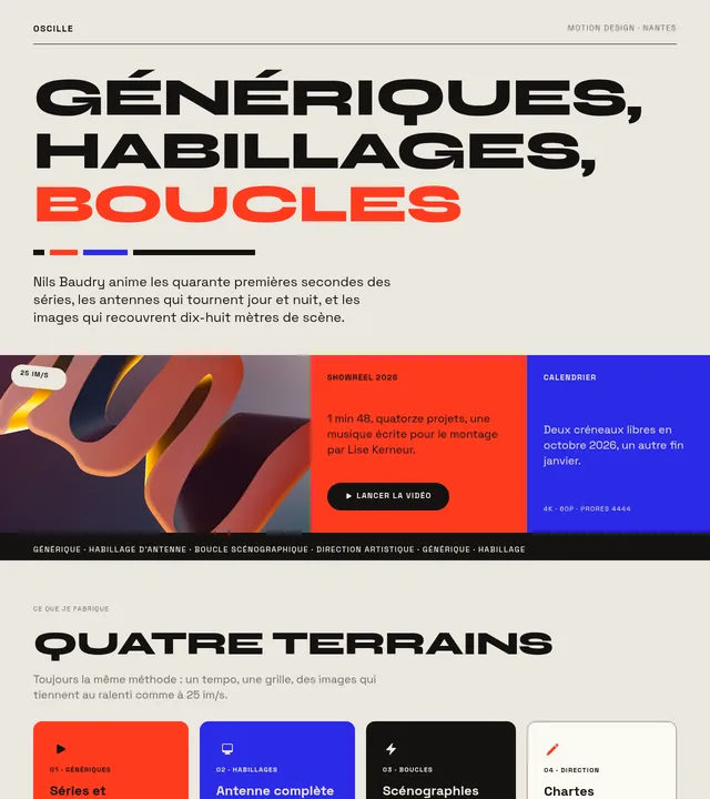 Motion designer