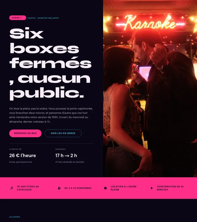 Karaoké privatif