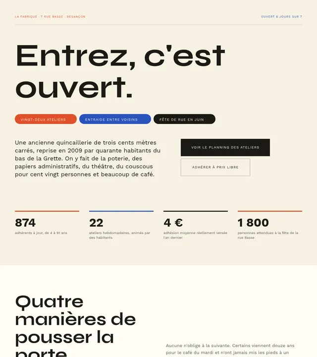 Maison de quartier