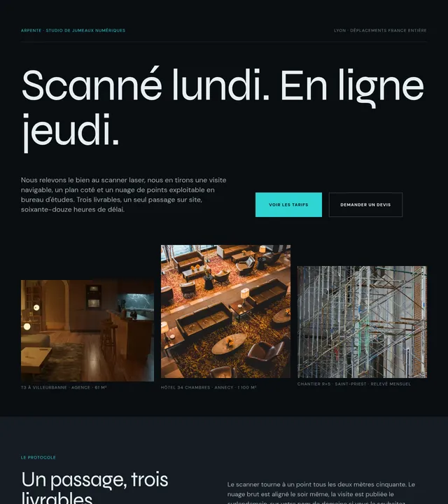 Visites virtuelles 3D