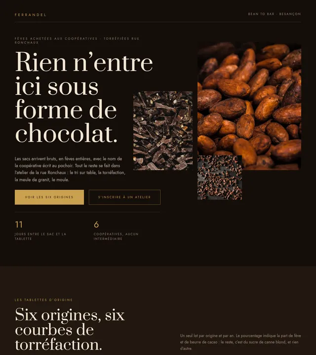Chocolaterie de création