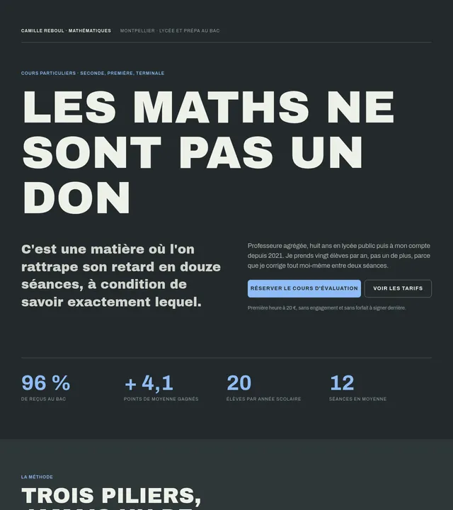 Professeur particulier