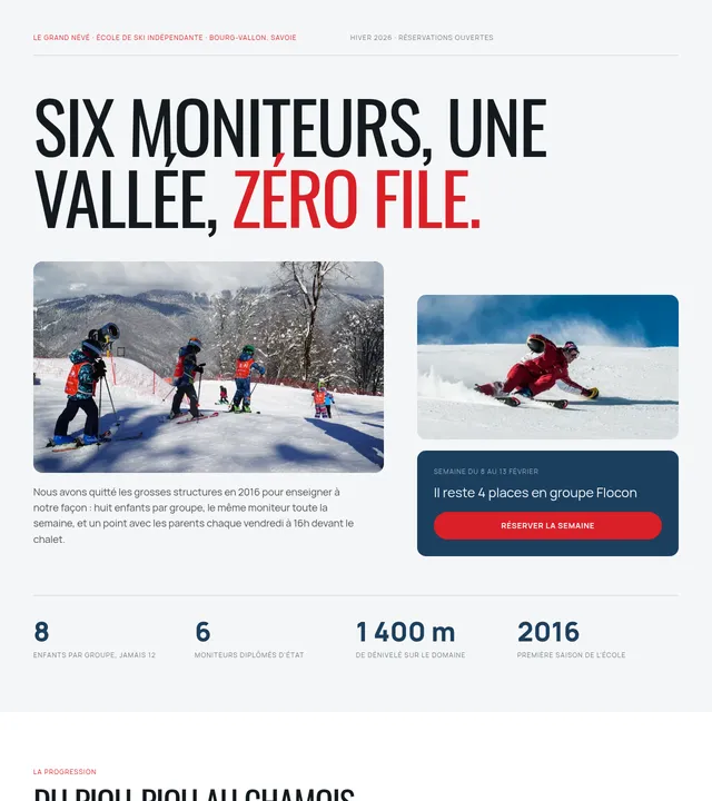 École de ski