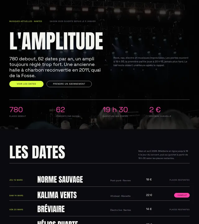 Salle de concerts