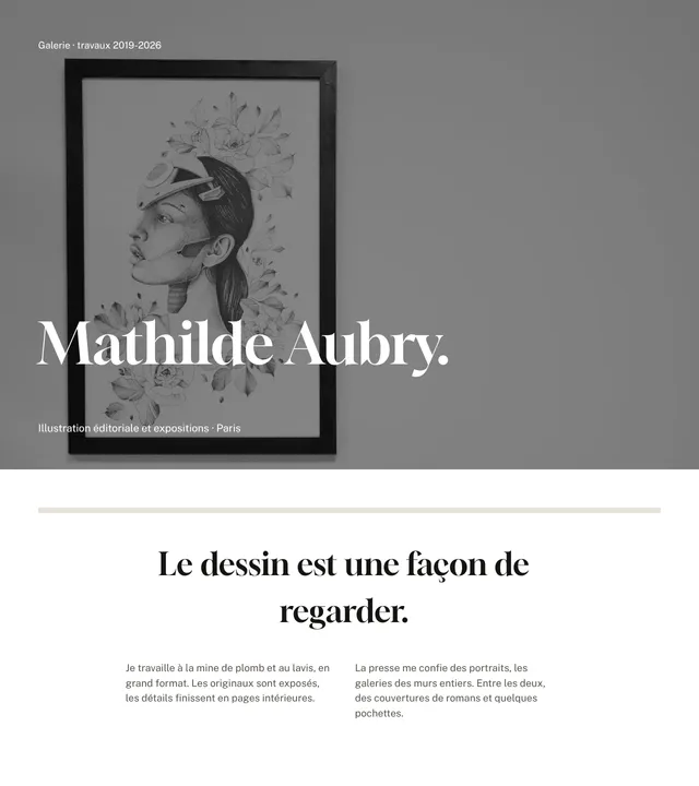 Illustratrice · Galerie
