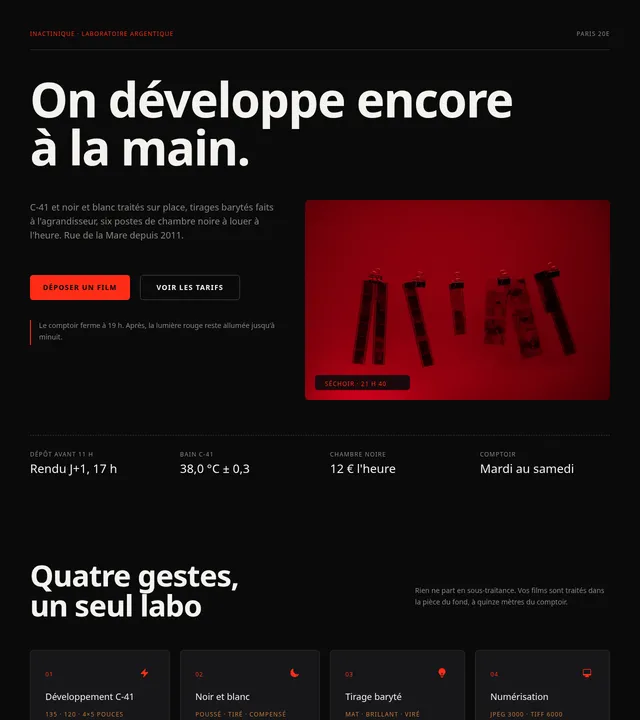 Labo argentique