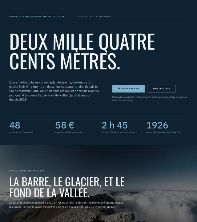 Refuge d'altitude