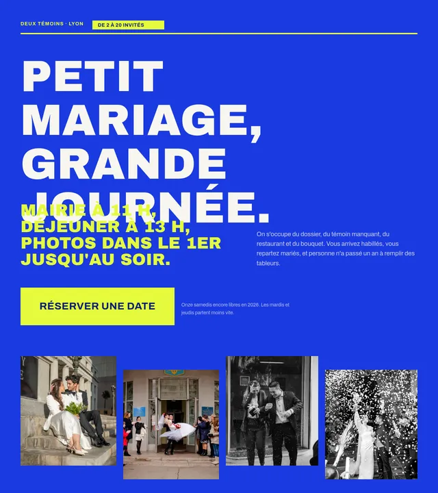 Elopement en ville