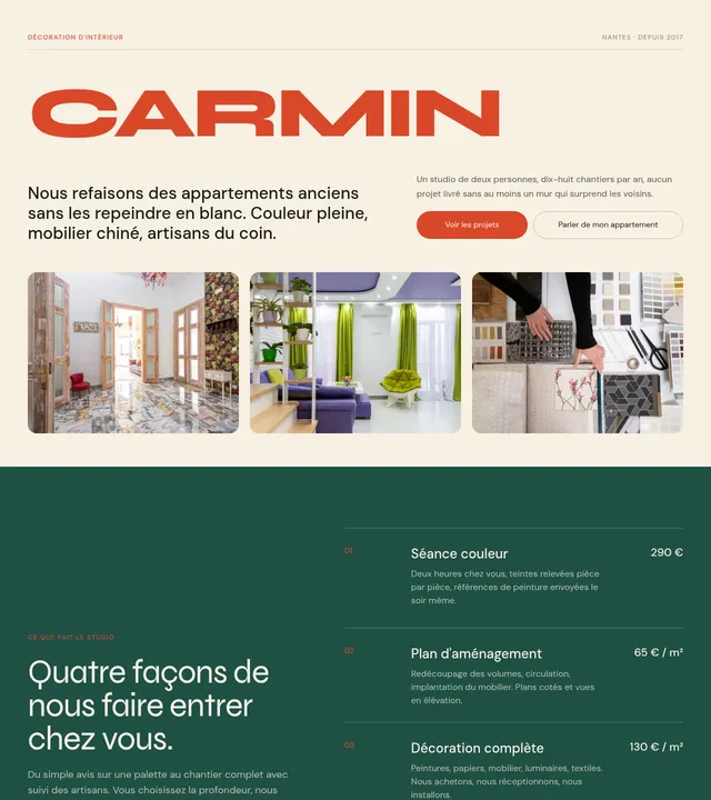 Studio de décoration