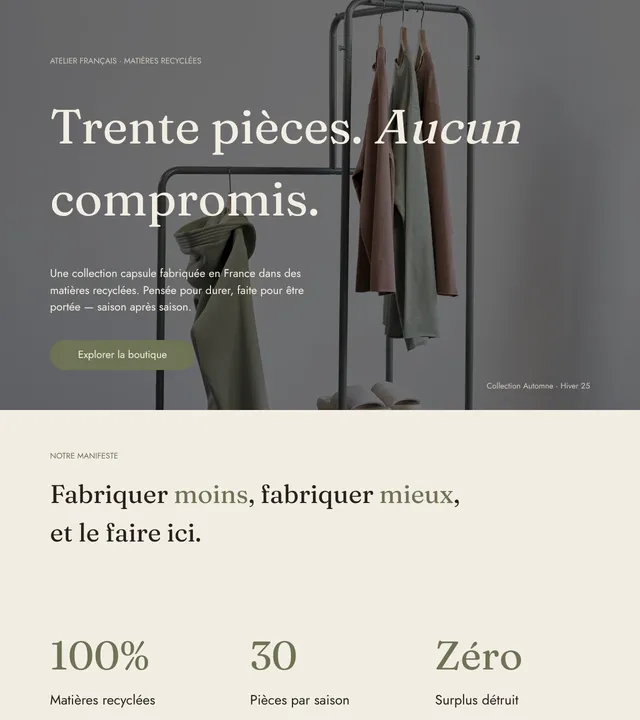 Mode éthique