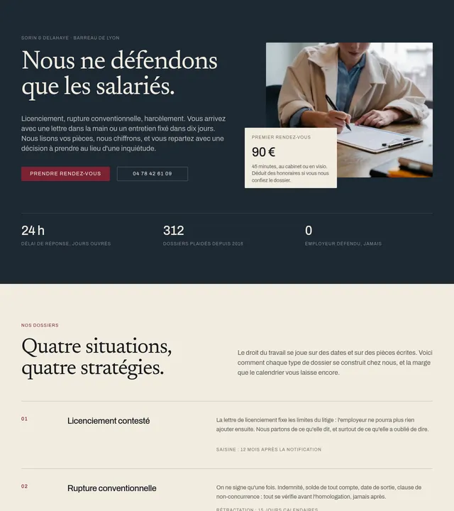 Cabinet d'avocats