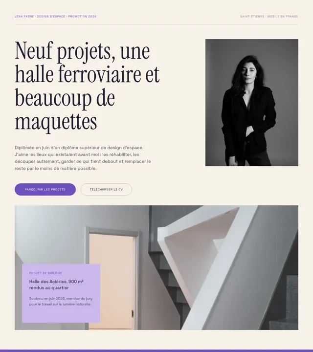 Portfolio de diplôme