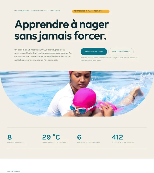 École de natation