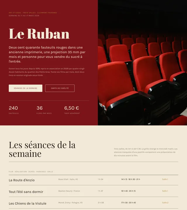 Cinéma de quartier