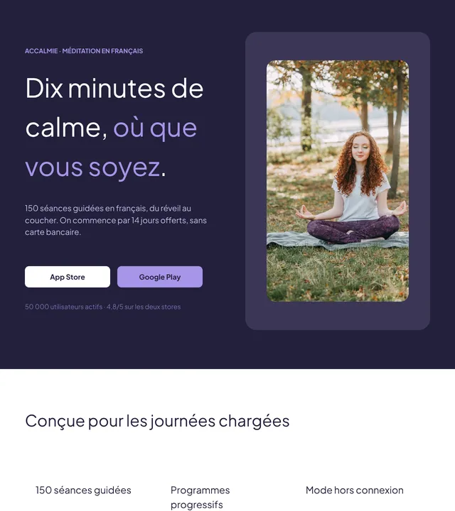 Application mobile