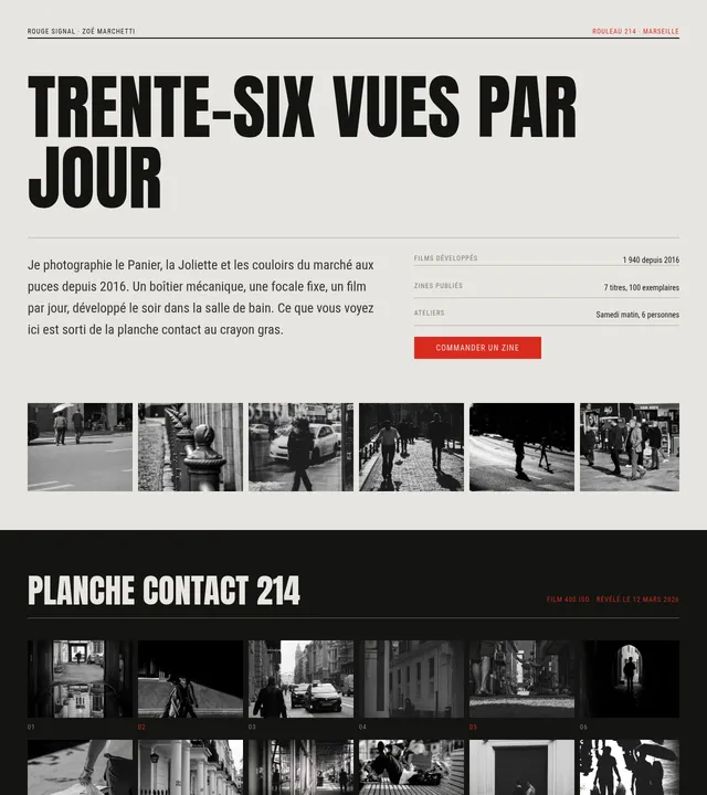 Photographe de rue